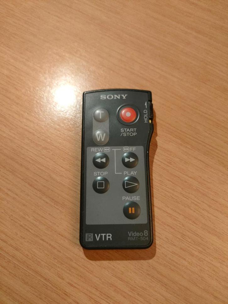 Sony VTR Video 8 Remote RMT-504 afstandsbediening, Audio, Tv en Foto, Videocamera's Analoog, Overige typen, Hi 8, Verzenden