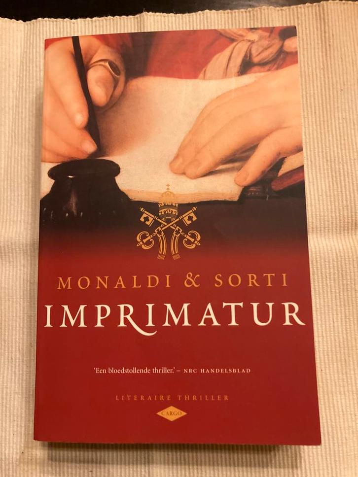 Monaldi & Sorti - Imprimatur, Boeken, Thrillers, Zo goed als nieuw, Ophalen of Verzenden