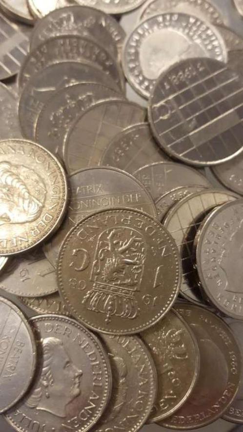 U ontvangt 3 kilo Nederlandse guldens van 1967 t/m 2001, Postzegels en Munten, Munten | Nederland, Setje, 1 gulden, Koningin Juliana