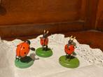 3 vintage lieveheersbeestjes Ertsgebergte *Nous Deux*, Ophalen of Verzenden