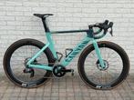 Canyon Aeroad CF SLX Disc – Maat M – Pale Green – 2022, 28 inch, Carbon, Heren, Zo goed als nieuw