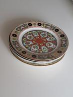 5 dinerborden Oosterse look- 25 cm - Weinig gebruikt, Ophalen, Gebruikt, Keramiek, Bord(en)