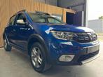 Dacia Sandero 0.9 TCe Stepway Automaat|Camera|Carplay|Airco|, Auto's, Dacia, 898 cc, Gebruikt, Blauw, Bedrijf