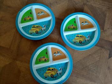 Kinder bord Diner bord met 3 vakken beschikbaar voor biedingen