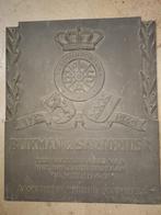 bronzen gedenk ornament uit amsterdam, Ophalen of Verzenden, Brons