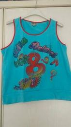 topje dames merk john f gee maat 42 blauw met opdruk nieuw, Maat 38/40 (M), Blauw, Ophalen of Verzenden, Zo goed als nieuw