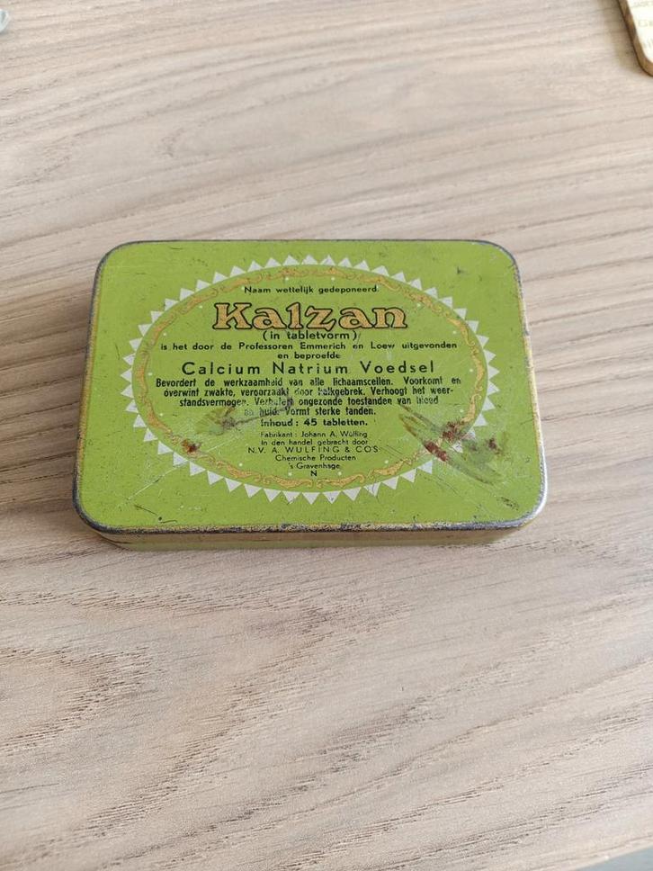 Oud Kaizan Blikje, Verzamelen, Blikken, Gebruikt, Overige, Overige merken, Ophalen of Verzenden