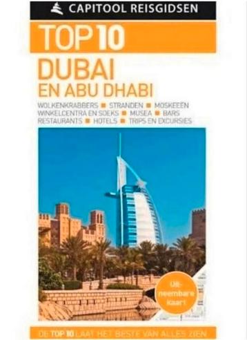 TOP10 DUBAI en ABU DHABI capitool reisgids, met losse kaart beschikbaar voor biedingen