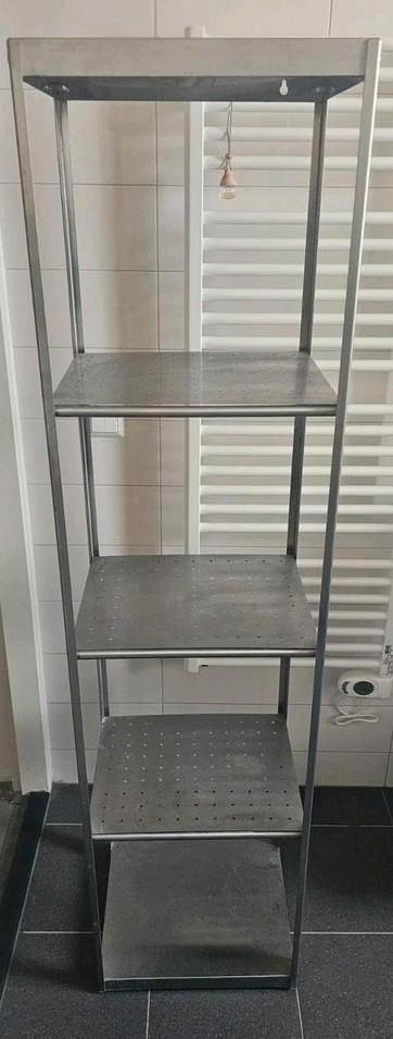 Stelling metaal badkamermeubel, Huis en Inrichting, Badkamer | Badkamermeubels, Gebruikt, Overige typen, Minder dan 100 cm, 25 tot 50 cm