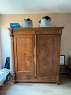 Antieke Houten Kast - Demonteerbaar, Huis en Inrichting, Kasten | Kledingkasten, Ophalen, Gebruikt, 150 tot 200 cm, 150 tot 200 cm