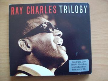 Ray Charles - Trilogy (The Genius of, Yes, Indeed!, What'd I beschikbaar voor biedingen