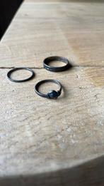 Bodemvondst, zilveren ringen, Ophalen of Verzenden, Zo goed als nieuw, Zilver, Dame