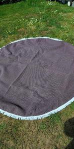 Wind/weerbestendig tuintafelkleed ,franjes beige en bruin, Tuin en Terras, Tuinmeubel-accessoires, Ophalen of Verzenden, Gebruikt