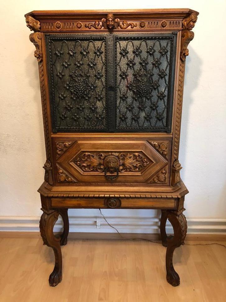 Unieke antieke bar kast, Antiek en Kunst, Antiek | Meubels | Kasten, Ophalen