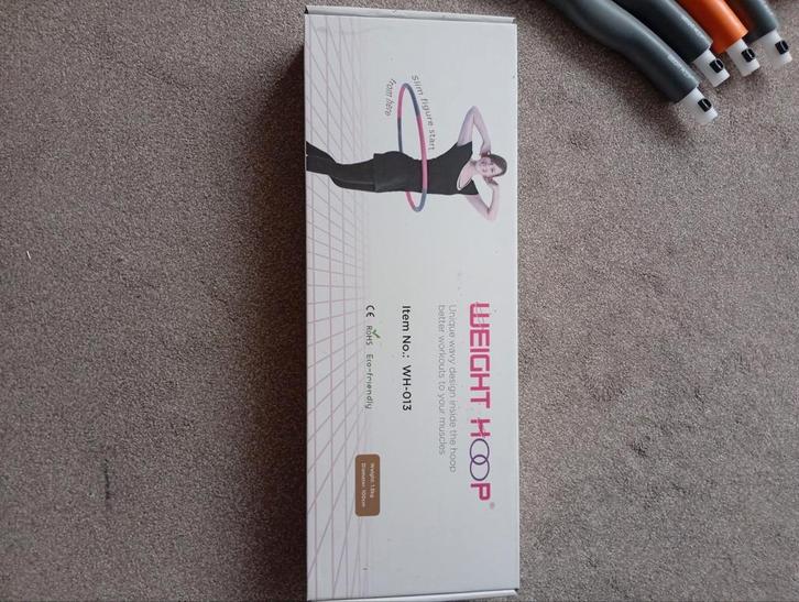 Hoelahoep - Fitness Hoepel, Sport en Fitness, Hoelahoeps, Zo goed als nieuw, Fitness hoelahoep, Met gewicht, Ophalen of Verzenden