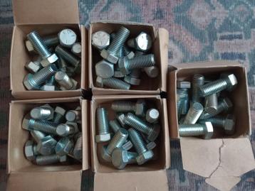 50x 3/4x1 3/4 UNC 8.8 verzinkt zeskantbout beschikbaar voor biedingen