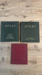 3 oude elsevier atlassen jaren ‘70, Ophalen of Verzenden, 1800 tot 2000, Nederland, Landkaart