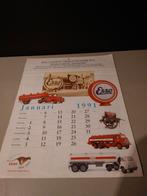Esso Kalender 1991 - Sallaerts Tankstations, Ophalen of Verzenden, Gebruikt, Reclamebord
