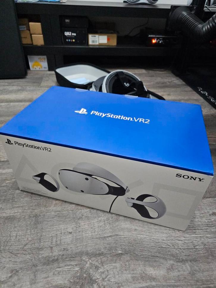 PS5 VR2 Globular Cluster, Oplaad station, Case, Garantie!, Spelcomputers en Games, Virtual Reality, Zo goed als nieuw, Sony PlayStation
