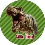 CD1952 icing frosting dino 18cm eetbare taart plaat print, Nieuw, Versiering, Ophalen of Verzenden, Taarten