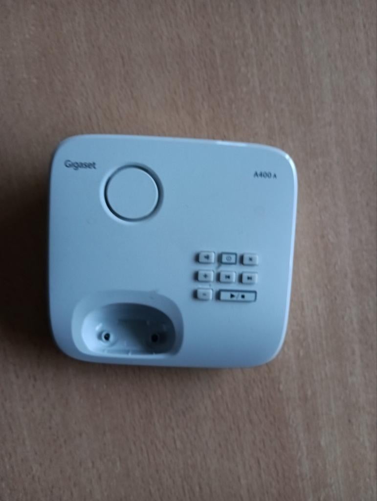 Gigaset A400A Basis (met antwoordapparaat) Wit, 1 handset, Ophalen of Verzenden, Info@gigaset.nl, Gigaset