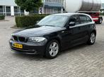 BMW 1-Serie 118i 143pk 5D Autom Cruise Clima Goed Onderhoud, 1995 cc, Zwart, Zwart, Metallic lak