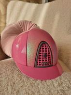 Kep italia roze glitter, Ophalen of Verzenden, Zo goed als nieuw, Dressuur, Cap