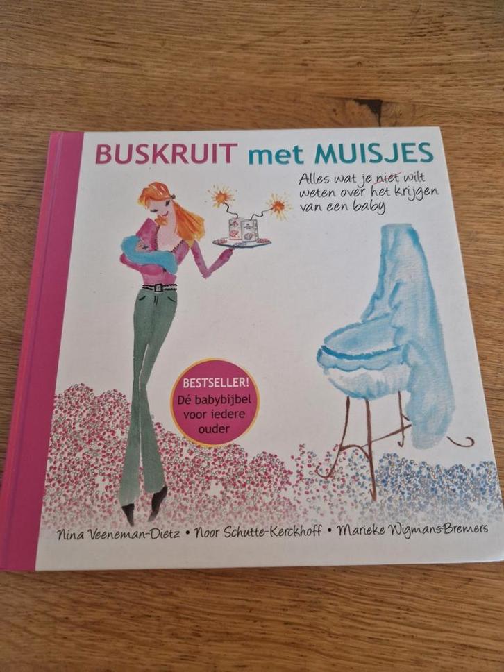 BUSKRUIT met MUISJES, de babybijbel, Boeken, Zwangerschap en Opvoeding, Zo goed als nieuw, Zwangerschap en Bevalling, Ophalen of Verzenden
