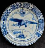 Bord Fokker F-VII KLM vlucht Ned Indië 1924 Porceleyne Fles, Ophalen of Verzenden