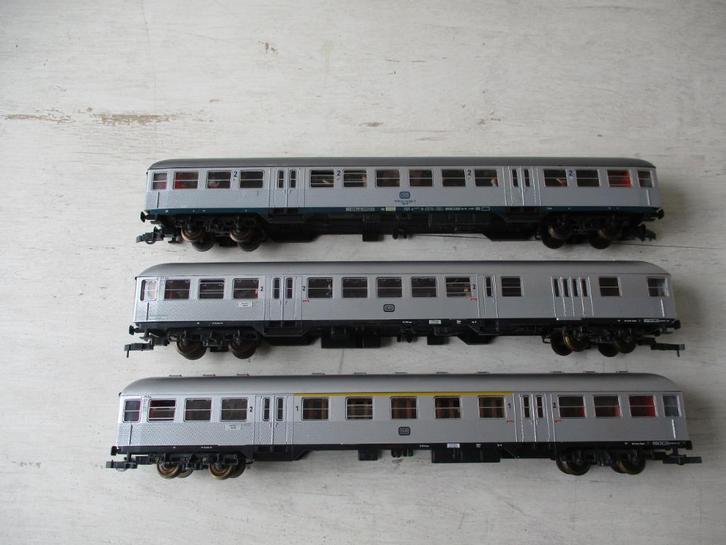 Roco Silberlingen 3x, Hobby en Vrije tijd, Modeltreinen | H0, Zo goed als nieuw, Wagon, Gelijkstroom, Roco, Ophalen