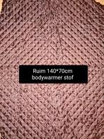 Gewatteerde polyester donker bruin, Hobby en Vrije tijd, Stoffen en Lappen, Bruin, 120 cm of meer, Leer of Kunstleer, 200 cm of meer