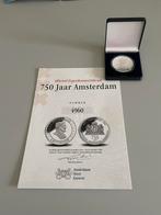 Munt 750 jaar Amsterdam, Ophalen of Verzenden, Koningin Beatrix, Euro's