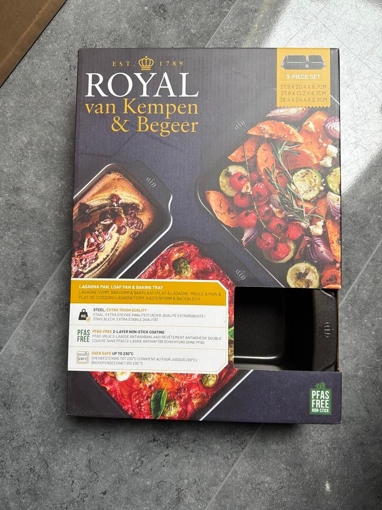 Royal van Kempen & Begeer Bakvormen Set, Ophalen of Verzenden, Nieuw