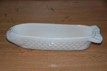 Brocante vis terrine / vis vorm schaal visterrine beschikbaar voor biedingen