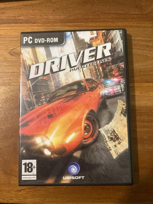 PC dvd-rom Driver - Parallel Lines, Spelcomputers en Games, Games | Pc, Zo goed als nieuw, Racen en Vliegen, 1 speler, Verzenden