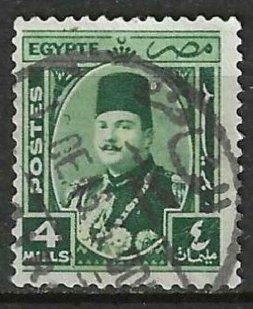 Egypte 1944/1946 - Yvert 226 - Koning Farouk (ST), Postzegels en Munten, Postzegels | Afrika, Gestempeld, Egypte, Verzenden