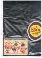 BIERVILTJES SKOL, Verzamelen, Biermerken, Verzenden, Nieuw, Viltje(s), Overige merken
