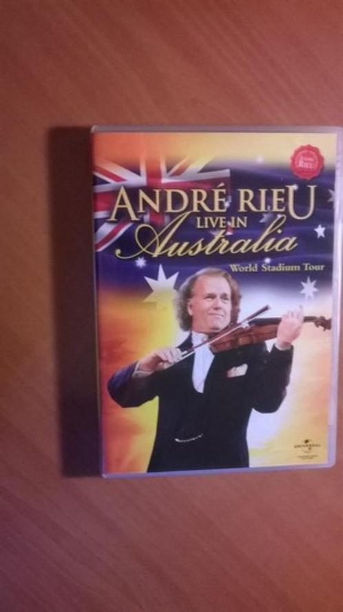 DVD Andre Rieu – Live in Australia, Cd's en Dvd's, Dvd's | Muziek en Concerten, Zo goed als nieuw, Alle leeftijden, Ophalen of Verzenden