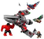 LEGO Marvel 76292 Captain America Vs Rode Hulk duel 223dlg, Ophalen of Verzenden, Nieuw, Complete set, Lego