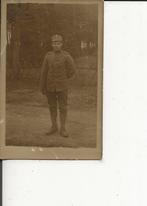 Westland Onbekend Militair poseert Fotokaart, Verzamelen, Ophalen of Verzenden, Voor 1920, Ongelopen, Zuid-Holland