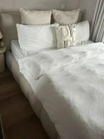 Boucle opbergbed 160 x 200 zo goed als nieuw!, Ophalen, Zo goed als nieuw, Tweepersoons, 160 cm