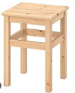 Ikea Eetkamerset: INGO Tafel, IVAR Stoelen, ODDVAR Krukjes, Ophalen, Gebruikt, Ikea, Scandinavisch, Minder dan 4 stoelen