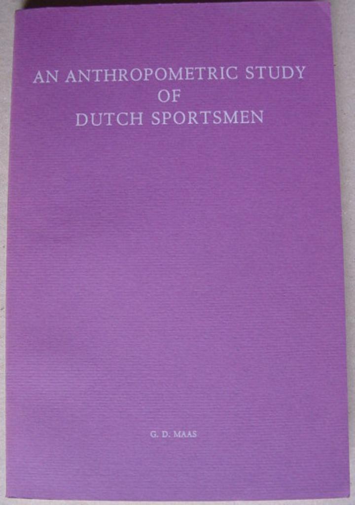 Metingen-An anthropometric study of Dutch sportsmen-G.D.Maas, Boeken, Studieboeken en Cursussen, Zo goed als nieuw, WO, Alpha