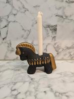 Zweeds kerst paardje kandelaar, Ophalen of Verzenden, Gebruikt