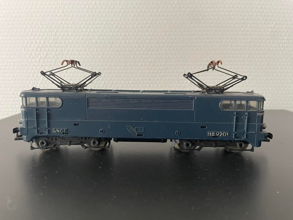 Jouef locomotief blauw, Jouef, Ophalen of Verzenden, Zo goed als nieuw, Gelijkstroom