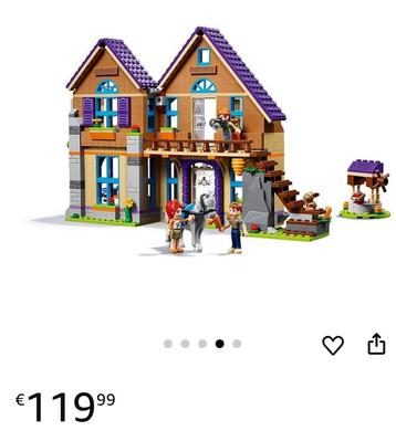 NIEUW in VERZEGELDE doos, lego friends 41369 Mila’s boshuis beschikbaar voor biedingen