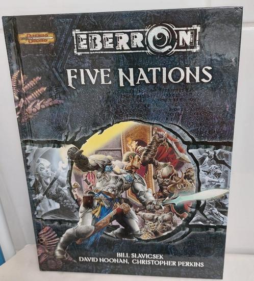 Eberron - Five Nations - 3.5e, Hobby en Vrije tijd, Gezelschapsspellen | Overige, Zo goed als nieuw, Een of twee spelers, Drie of vier spelers