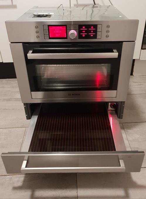 Bosch inbouw combi magnetron en warmhouden!!!, Witgoed en Apparatuur, Ovens, Zo goed als nieuw, Oven, 45 tot 60 cm, 45 tot 60 cm
