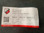 Kaartje Fc Utrecht - Feyenoord 08-02-2026, Ophalen of Verzenden, Zo goed als nieuw, Feyenoord, Overige typen