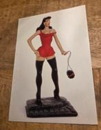 Pin-up met zwarte kousen, Verzamelen, Verzenden, 1980 tot heden, Ongelopen, Overige thema's